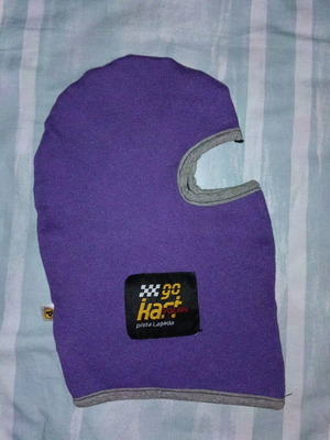 Moto-kart thick balaclava like new, purple