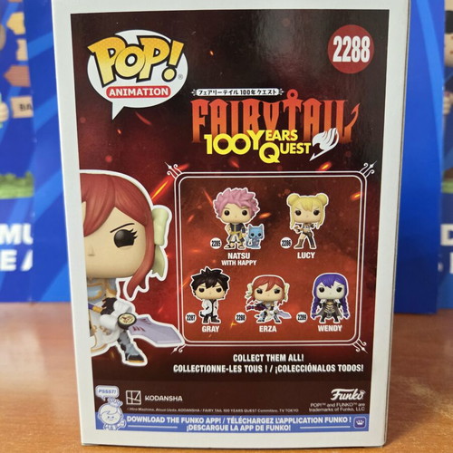 Funko Pop Animation Fairy Tail 100 Years Quest Erza figure new