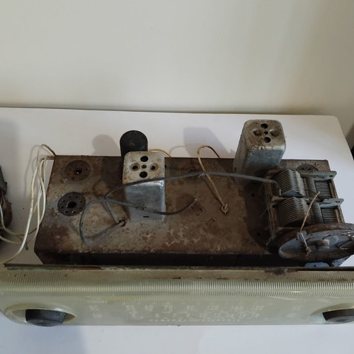 Old radio for decoration or repair or spare parts
