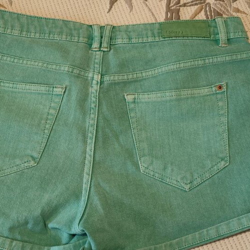 Sfera shorts used, pack of 3, medium, blue and green denim