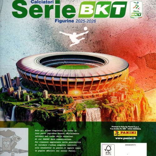 Panini Serie BKT Calciatori 2025-2026 new sticker album