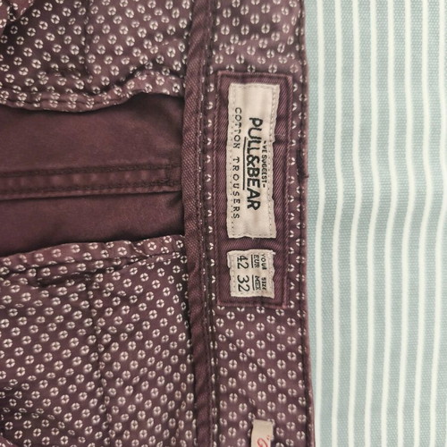 Men's pants used, size 32/42, L