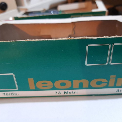 Leoncini blue threads for buttonholes, pack of 6, new