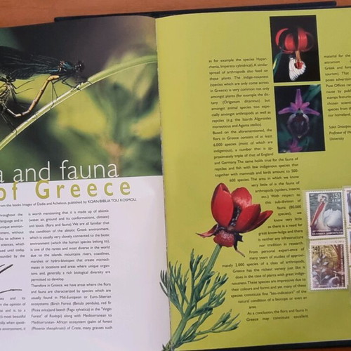 Annual stamp album 2001 new