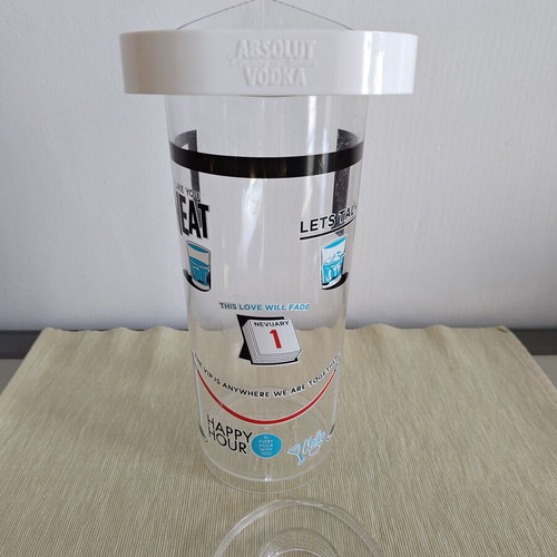 Ice Buckets Bacardi Absolut Amstel set used
