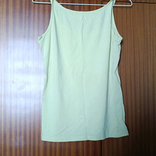 Women’s top new, yellow, strap, size XS