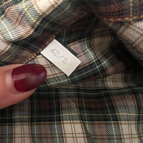Iceberg shirt brown and green like new, size S