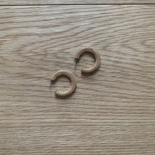 Gold-plated earrings new