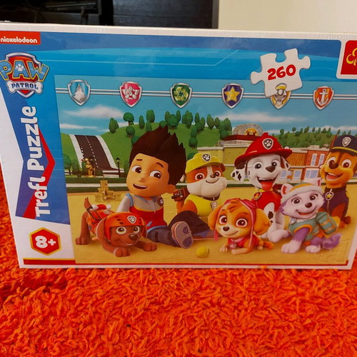 Puzzle Paw Patrol new, 260 pieces, 8+