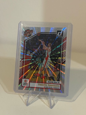 Vassilis Spanoulis 2024-25 Donruss EuroLeague Highlights Laser card mint