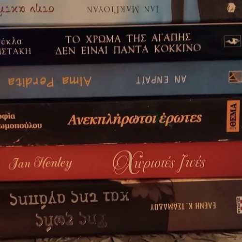 Romantic literature book set of 6 like new