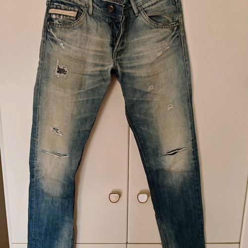 Broker's men's slim fit jeans like new, blue stone washed