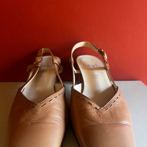 Hogl shoes used, brown, size 38.5