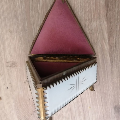 Jewelry box Russian old used with minor damages