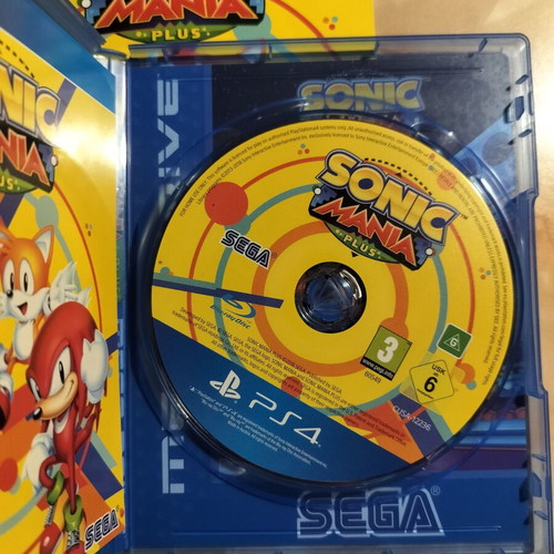Sonic Mania Plus PS4 Limited Edition like new