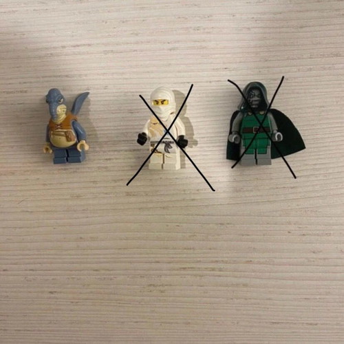 Lego Watto Tan Hands minifigure like new