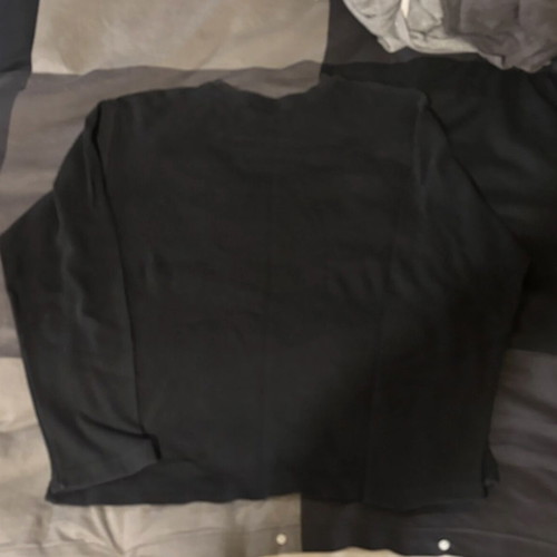 Vintage Industries long sleeve shirt used, black and purple, size S
