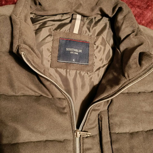 Men's vest XL new, gray with polyester lining