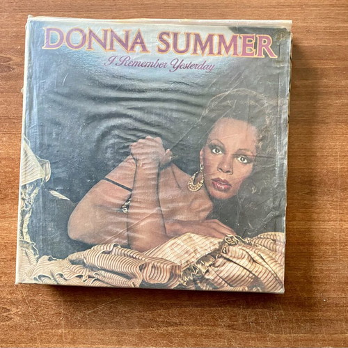 Donna Summer I Remember Yesterday LP album used, original Greek pressing