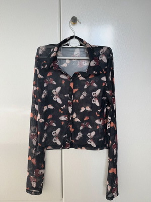 Stradivarius shirt size M transparent like new