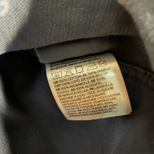 Corduroy shirt for boys dark blue like new H&M 140 cm