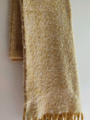 Κασκόλ Stradivarius μεταχειρισμένο, κίτρινο