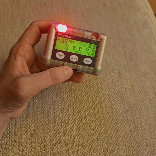 MSA fivestar gas detector like new for industrial use