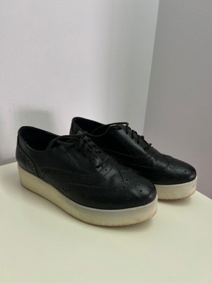 Tally Weijl γυναικεία παπούτσια brogue σε μαύρο, μέγεθος 38