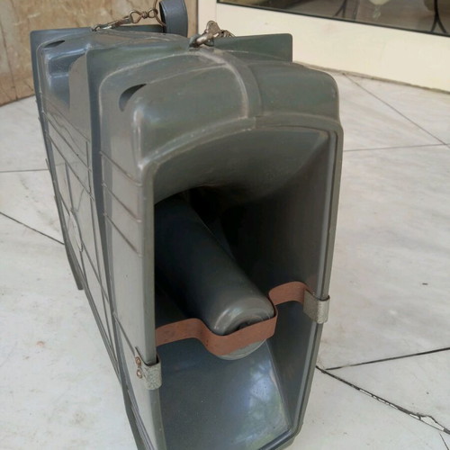 Vintage megaphone used Super Megaflex code 801 from 1962