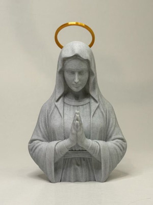 Διακοσμητική Μορφή Παναγίας 3D printed καινούργια