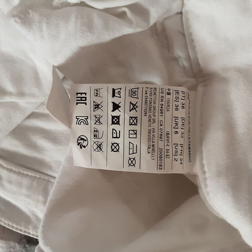 Τζιν Benetton λευκό καινούργιο, μέγεθος XXS