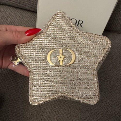 Dior Star Trousse pouch new, gold