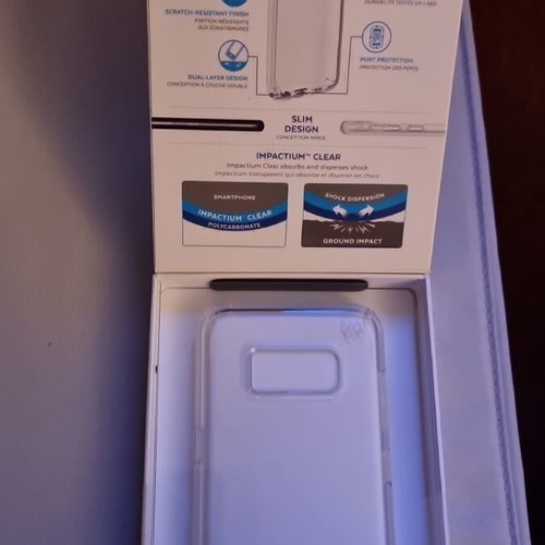 Samsung Galaxy S8 case Speck Presidio Clear new