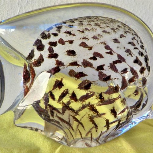 Marcolin crystal fish handmade, Swedish
