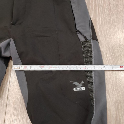 Salewa mountaineering hiking pants size M, like new, black-gray