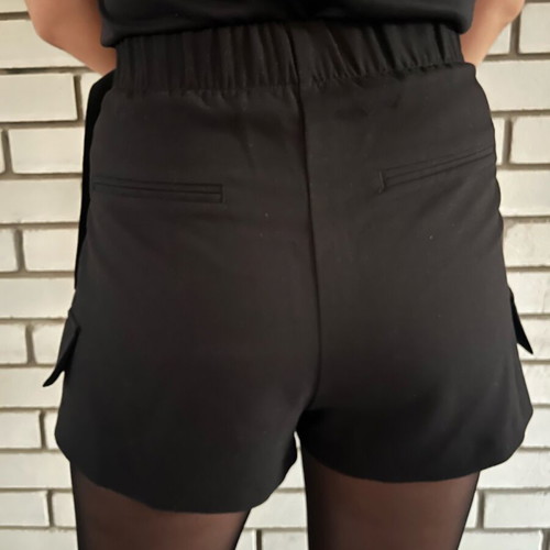 Bershka skirt-shorts black, like new, size M