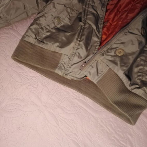 Women's bomber jacket brown size S like new QS style