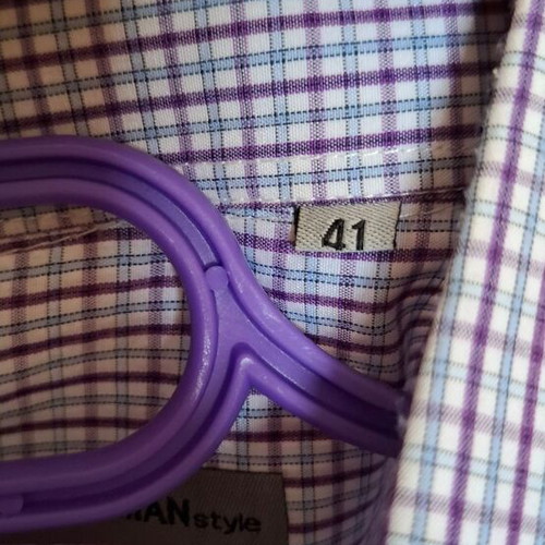 Cool Man checked shirt size 41 like new, multicolor