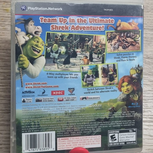 Shrek Forever After PS3 game by Activision