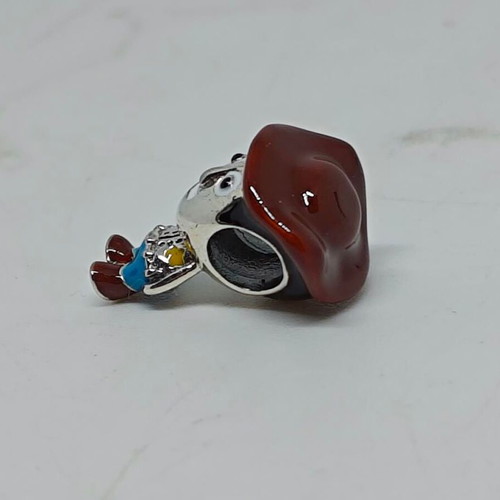 Disney Pixar Toy Story Woody Silver Charm bead like new