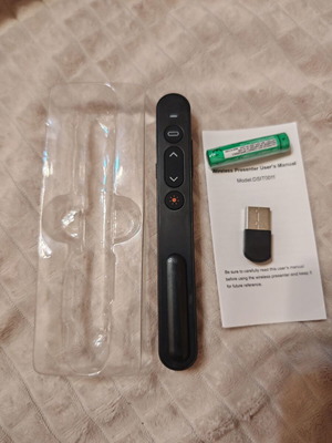 Wireless Presenter with Laser Pointer USB Dongle new