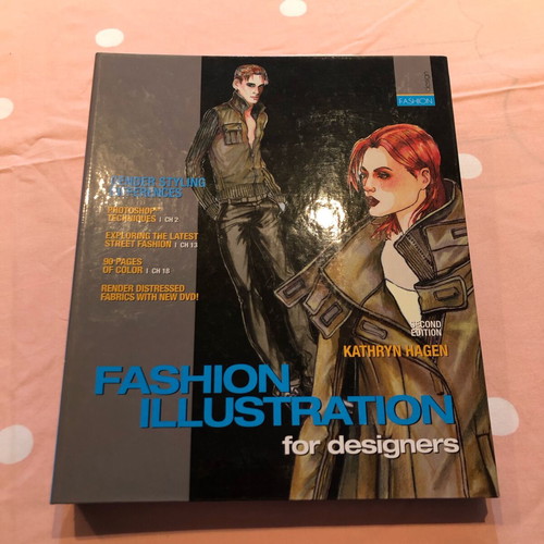 Fashion Illustration for Designers by Kathryn Hagen second edition like new