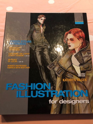 Fashion Illustration for Designers by Kathryn Hagen second edition like new