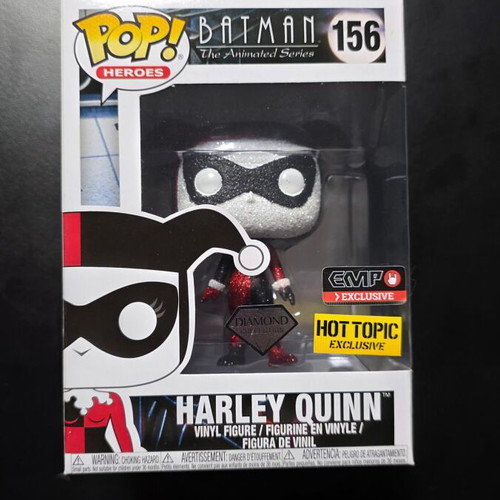 Funko Pop Harley Quinn #156 Hottopic Diamond like new