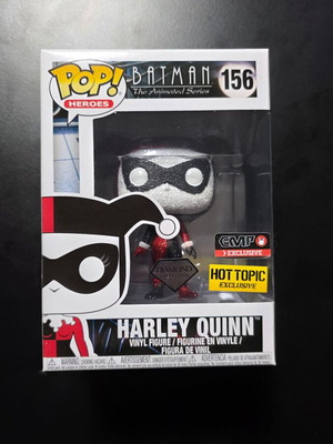 Funko Pop Harley Quinn #156 Hottopic Diamond like new