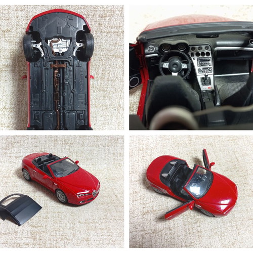 Alfa Romeo Spider NOREV 1/18 model car like new without box