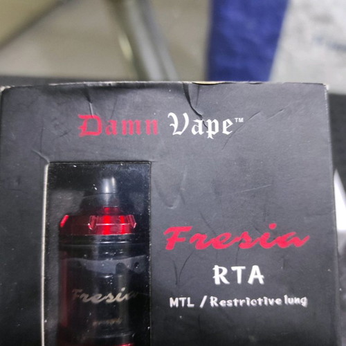 Damn Vape Fresia MTL/DL RTA used, red - € 25,00