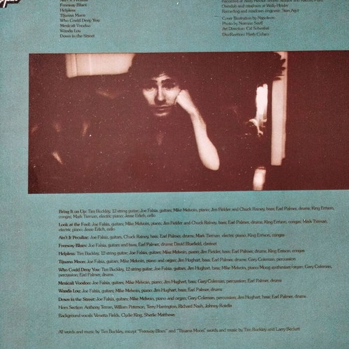 Tim Buckley Look At The Fool LP, first Greek pressing 1974