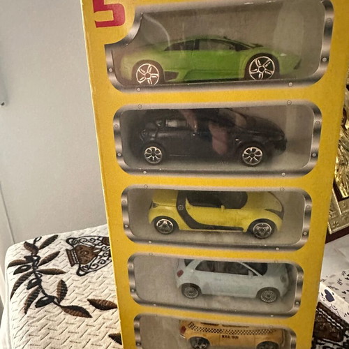 Bburago Street Fire set of 5 model cars new