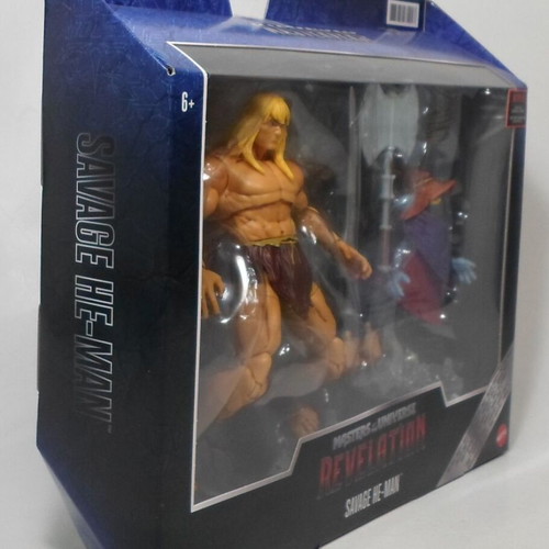 Mattel Masters of the Universe Revelation Savage He-Man & Orko action figure set new